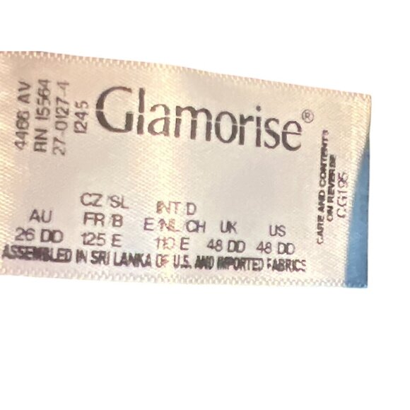 Glamorise Full Figure Plus Size Wonderwire Front-Closure Bra Underwire #1245 - Picture 3 of 7